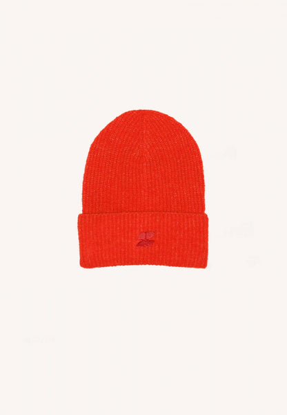 bonnet C | rouge coquelicot